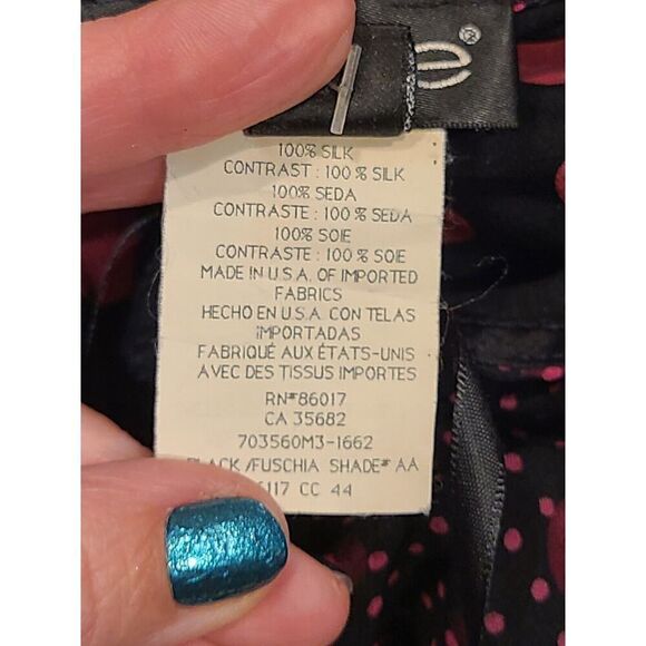 Vintage Bebe Silk Annalisa Halter Slip Dress Polka Dot Y2K | L | NWT Elle Woods - Picture 11 of 13